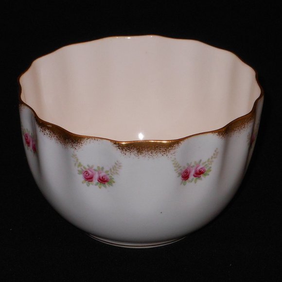Open sugar bowl. Aynsley Portland fine bowl china - Picture 1 of 6